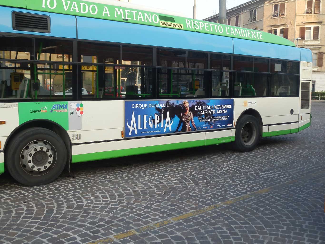 Pubblicita Autobus Dinamica Classica